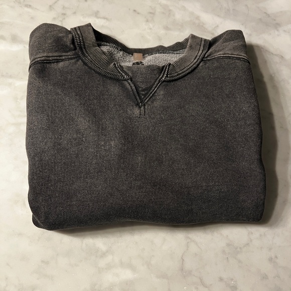 Free People intercept pullover. Washed Black. EUC. Small. - Picture 11 of 11